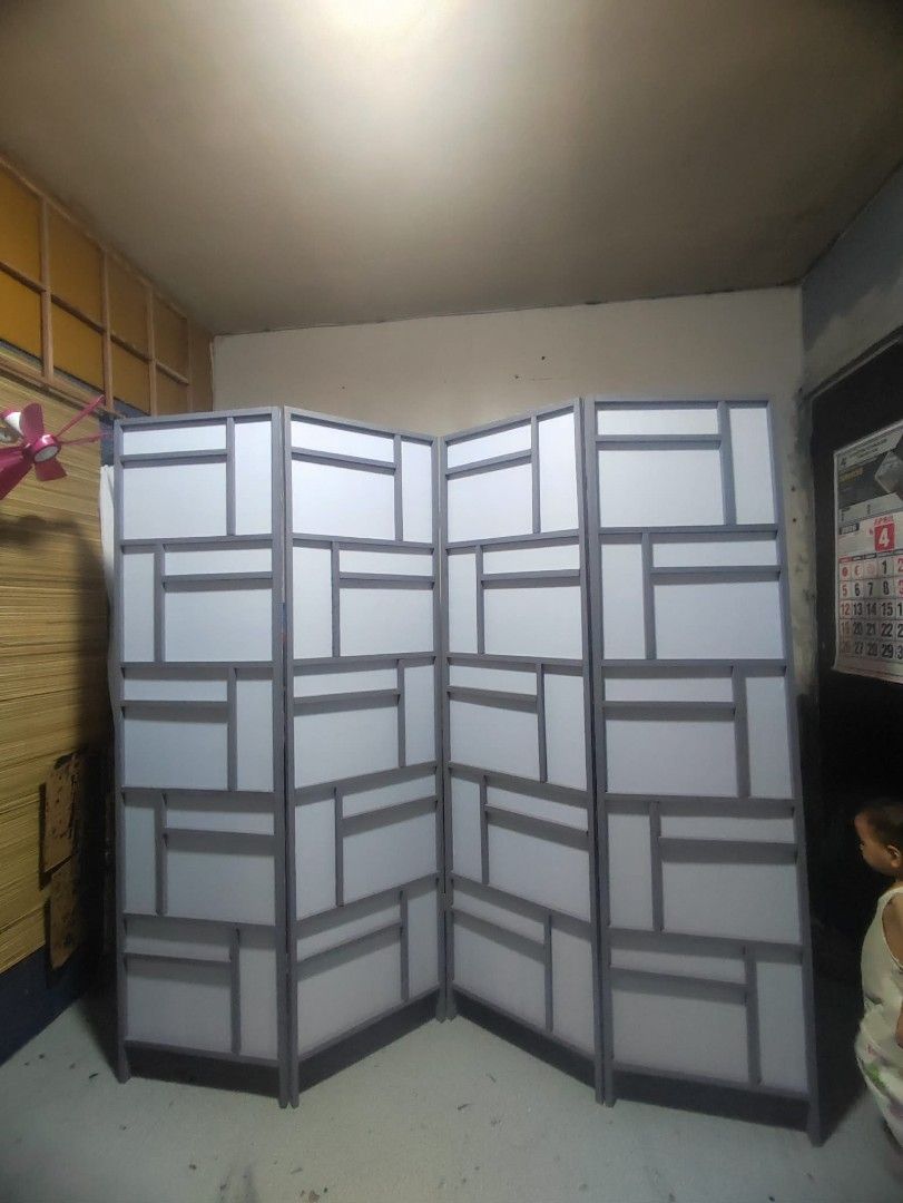 Japanese Divider wall partition (Category: Other Home Furniture) located in Taytay. Submitted by mathewpiad (Listing ID 1439874289, Image 3). Description: Direct pagawaan from taytay rizal we accept bulk order ❤️ Standard size 20 inches per panel height 6ft 5ft 4ft 5,5ft *Delivery charge c/o buyer Payment Cod ,Gcash / Bank tranfer Maganda pang: ✅ Background sa online selling ✅ Space divider para work at home at online schooling ✅ Design sa sala ✅