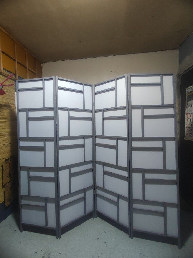 Japanese Divider wall partition (Category: Other Home Furniture) located in Taytay. Submitted by mathewpiad (Listing ID 1439874289, Image 1). Description: Direct pagawaan from taytay rizal we accept bulk order ❤️ Standard size 20 inches per panel height 6ft 5ft 4ft 5,5ft *Delivery charge c/o buyer Payment Cod ,Gcash / Bank tranfer Maganda pang: ✅ Background sa online selling ✅ Space divider para work at home at online schooling ✅ Design sa sala ✅