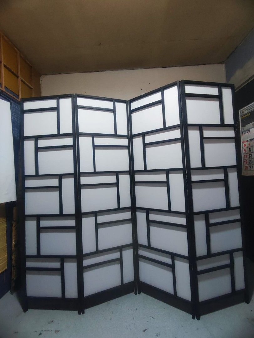 Japanese Divider wall partition (Category: Other Home Furniture) located in Taytay. Submitted by mathewpiad (Listing ID 1439874492, Image 3). Description: Direct pagawaan from taytay rizal we accept bulk order ❤️ Standard size 20 inches per panel height 6ft 5ft 4ft 5,5ft *Delivery charge c/o buyer Payment Cod ,Gcash / Bank tranfer Maganda pang: ✅ Background sa online selling ✅ Space divider para work at home at online schooling ✅ Design sa sala ✅