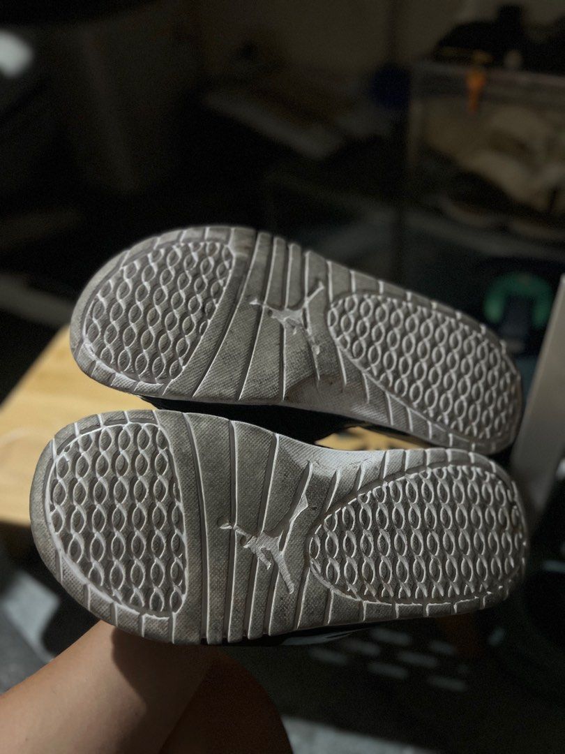 Jordan hydro slides size 8US (Category: Slippers & Slides) located in Pateros City. Submitted by markkf. (Listing ID 1439848339, Image 3). Description: Complete with box and hangtag No issue Rfs: Declutter.