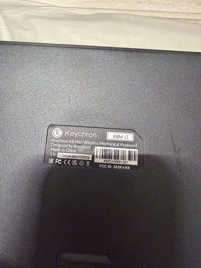 Keychron K8 max wireless keyboard463973181744097281