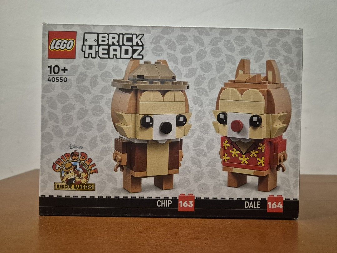 LEGO BrickHeadz Disney 40550 - Chip 'n' Dale Rescue Rangers, Hobbies ...