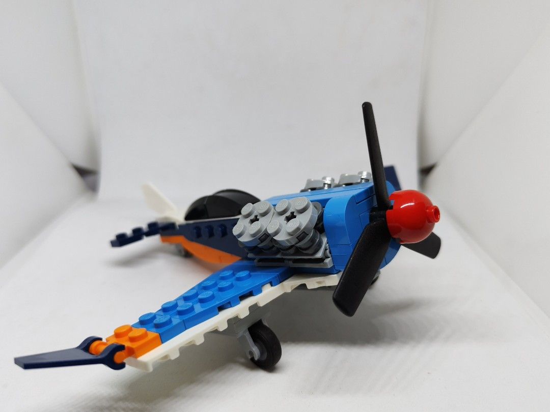 LEGO Creator 3-in-1 Propeller Plane (Set 31099) (Category: Lego & Building Sets) located in Taguig. Submitted by toyseller_mafia (Listing ID 1439964934, Image 3). Description: Manual Included. Like new. Great care. Box is not included. Authentic Lego. -Extra pieces included, if it is included. -No dust and dents. 💬 For more inquiries, message the seller for extra details. Don't feel shy. 📍 Location: Taguig City, for more information on where to