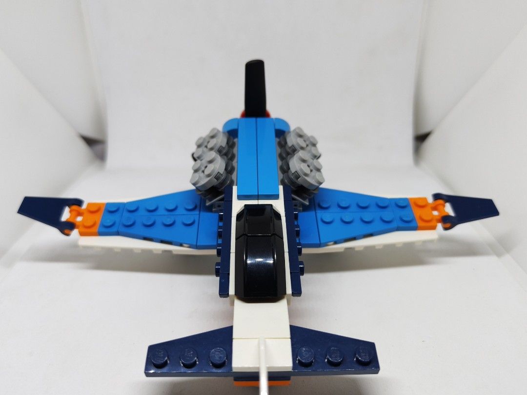 LEGO Creator 3-in-1 Propeller Plane (Set 31099) (Category: Lego & Building Sets) located in Taguig. Submitted by toyseller_mafia (Listing ID 1439964934, Image 2). Description: Manual Included. Like new. Great care. Box is not included. Authentic Lego. -Extra pieces included, if it is included. -No dust and dents. 💬 For more inquiries, message the seller for extra details. Don't feel shy. 📍 Location: Taguig City, for more information on where to