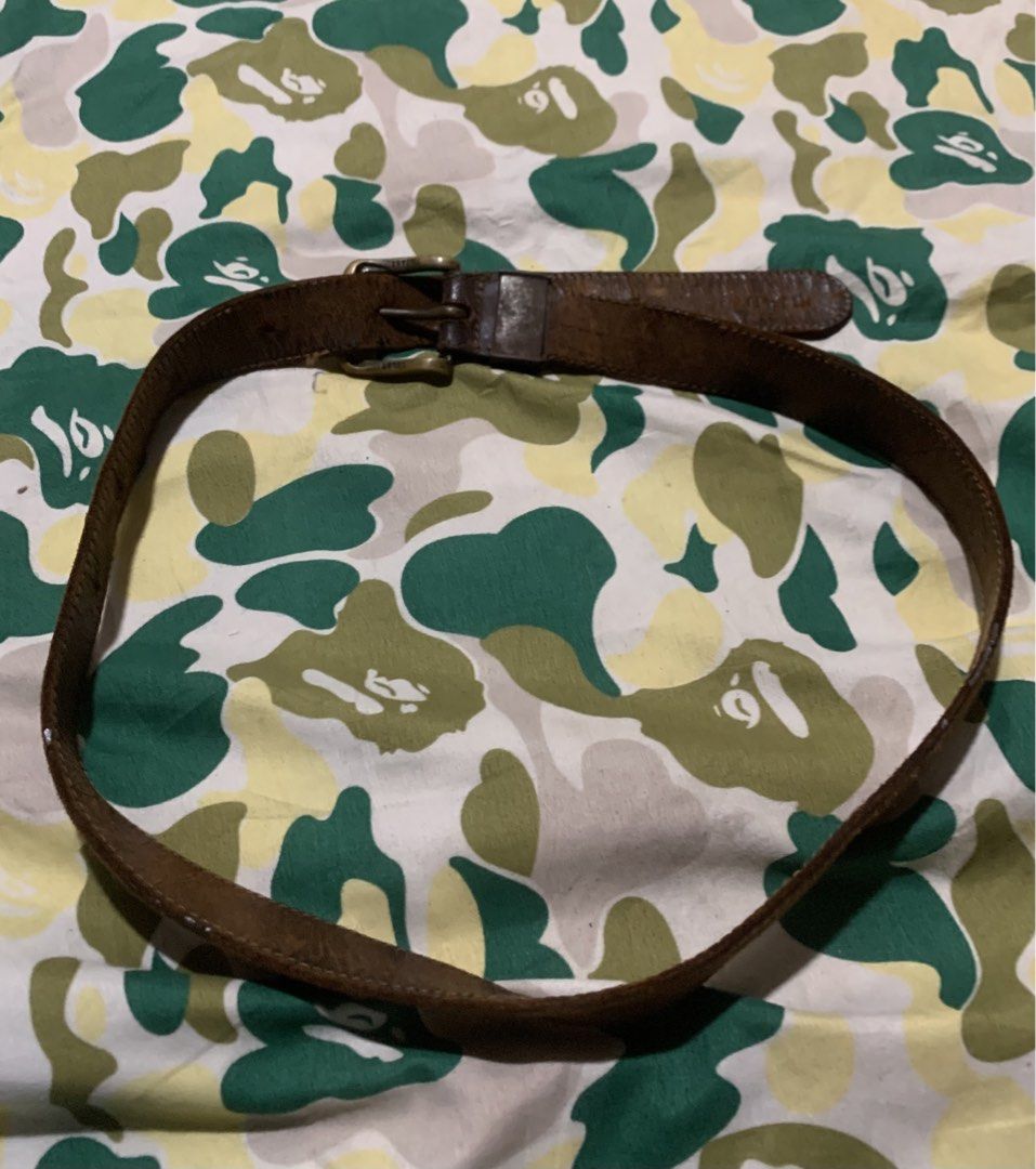 Levi's Strauss Since 1850 Leather Belt (Category: Belts) located in Cagayan de Oro. Submitted by agboysalis60090 (Listing ID 1439900093, Image 1). Description: Genuine Levi's Strauss belt with a classic buckle. Features the iconic Levi's logo embossed on the leather. The distressed leather gives it a vintage and rugged look, perfect for everyday wear. A timeless accessory for any wardrobe.Sign of usage.