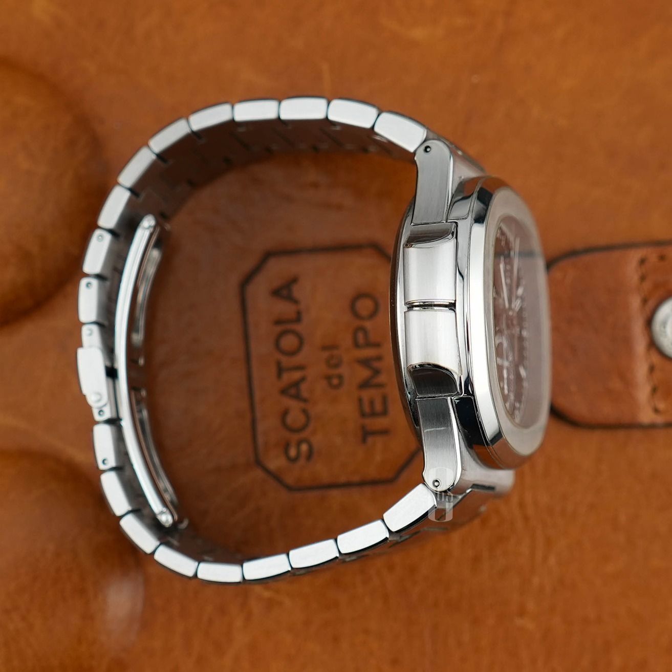 [SOLD - DM to SOURCE] Patek Philippe PP Nautilus Travel Time Chronograph 5990/1A-001 (Category: Watches) located in Singapore. Submitted by calibre65 (Listing ID 1439839698, Image 2). Description: This piece has been SOLD. DM us and we can source a similar piece for you! Patek Philippe PP Nautilus Travel Time Chronograph Reference Number: 5990/1A-001 Condition: Like New Comes with: Full Set (Box & Papers) Dated: Q1 2018 Size: 40.5mm Case material