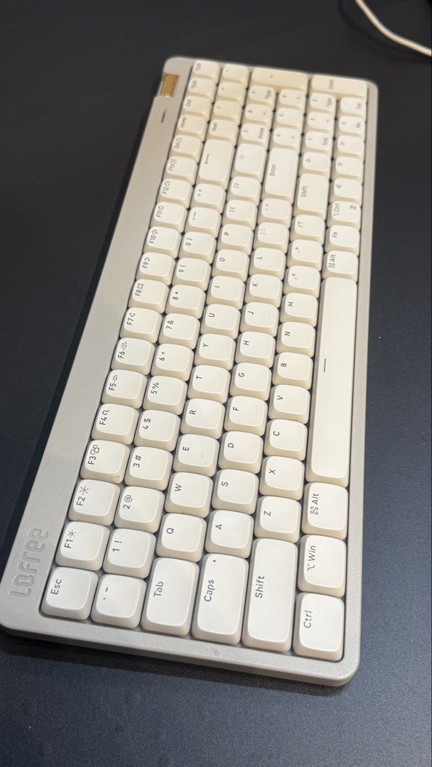 LOFREE Flow Lite 100 keys Mechanical Keyboard - White463995920177571843