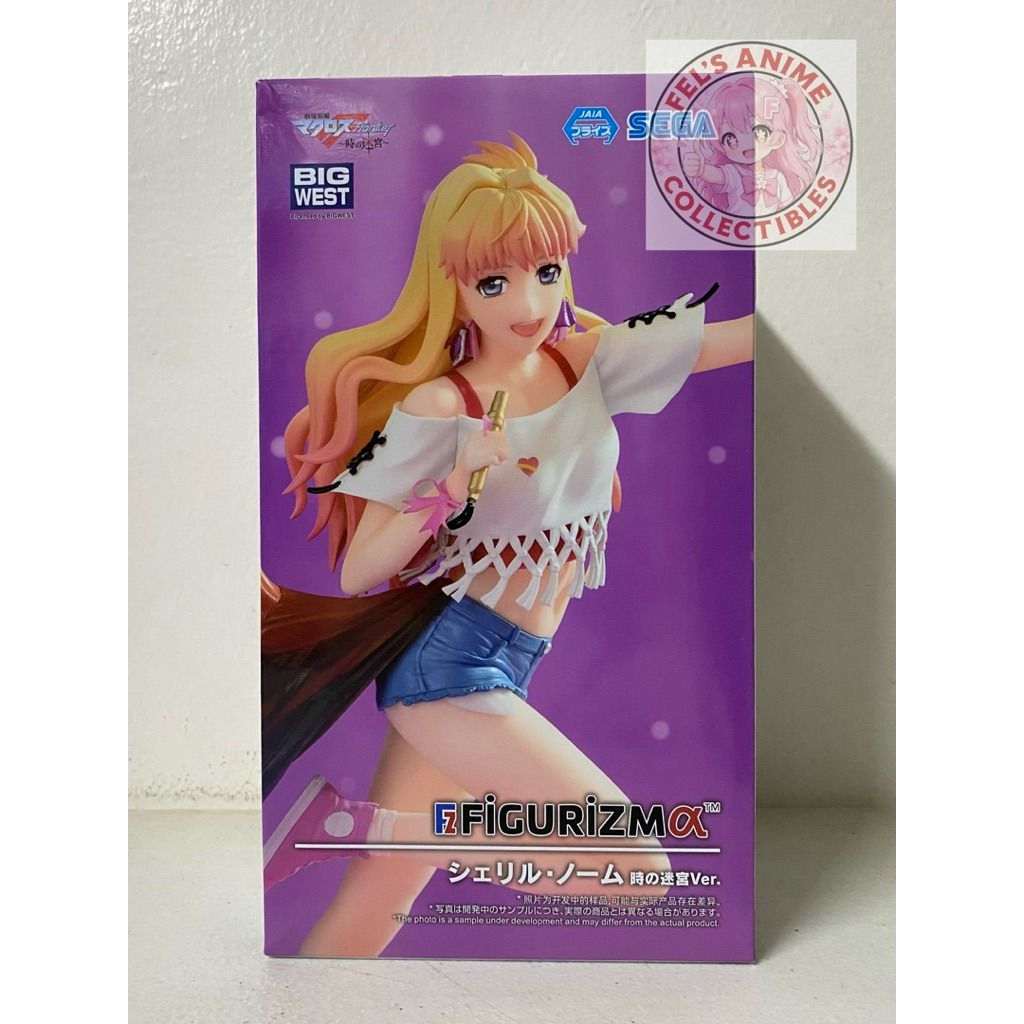 Macross Frontier ~Labyrinth of Time~ - Sheryl Nome - Figurizm Alpha - Toki no Meikyuu Ver. (SEGA) Prize Figure (Category: Toys & Games) located in Manila. Submitted by felicson13 (Listing ID 1439901605, Image 1). Description: ‼BRAND NEW‼ This is MISB (sealed/unopened/brand new) not MIB (tupi box tapon blister/cardboard) 🚨 Authentic Prize Figurine🚨 🚛 Items will be packed properly and securely rest assured Country of origin: Japan 🇯🇵 Currently