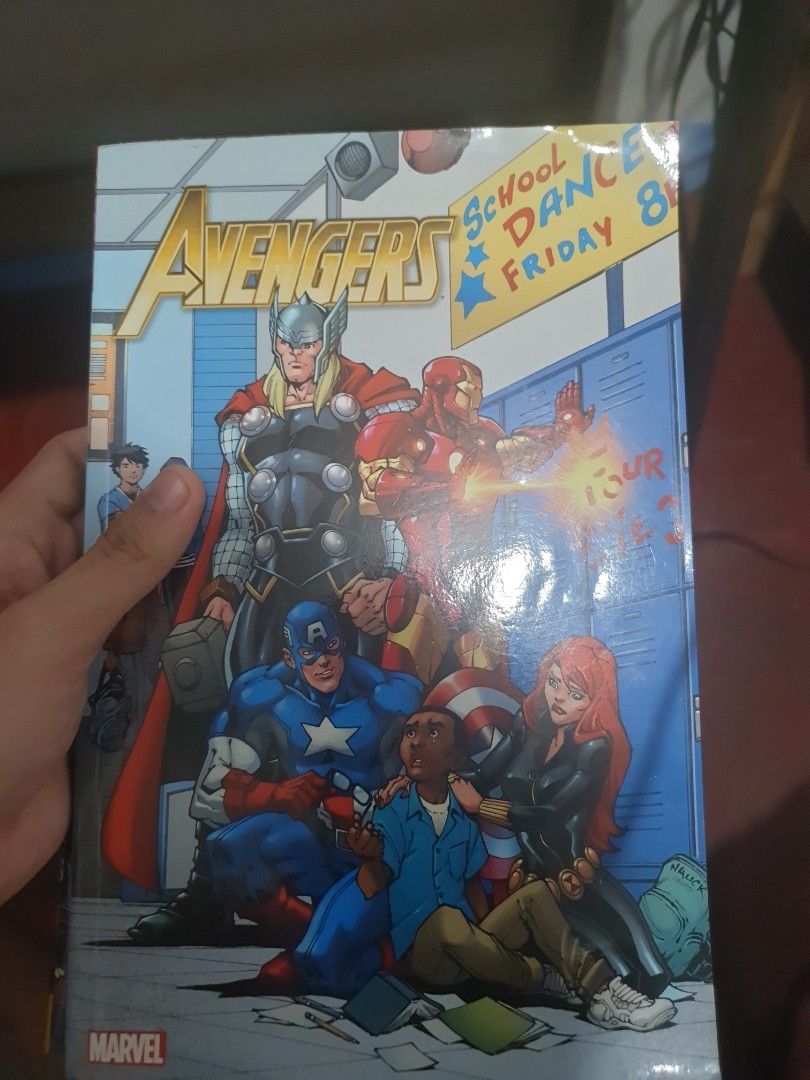 Marvel X-Men Gold & Avengers School Dance Friday Comics (Category: Comics & Manga) located in Manila. Submitted by s3nse (Listing ID 1439952790, Image 2). Description: - Bundle of 2 Marvel comic books - Titles: X-Men Gold and Avengers School Dance Friday - Features popular characters: Wolverine, Jean Grey, Iron Man, Captain America, Thor, and Black Widow - Ideal for Marvel collectors and fans.