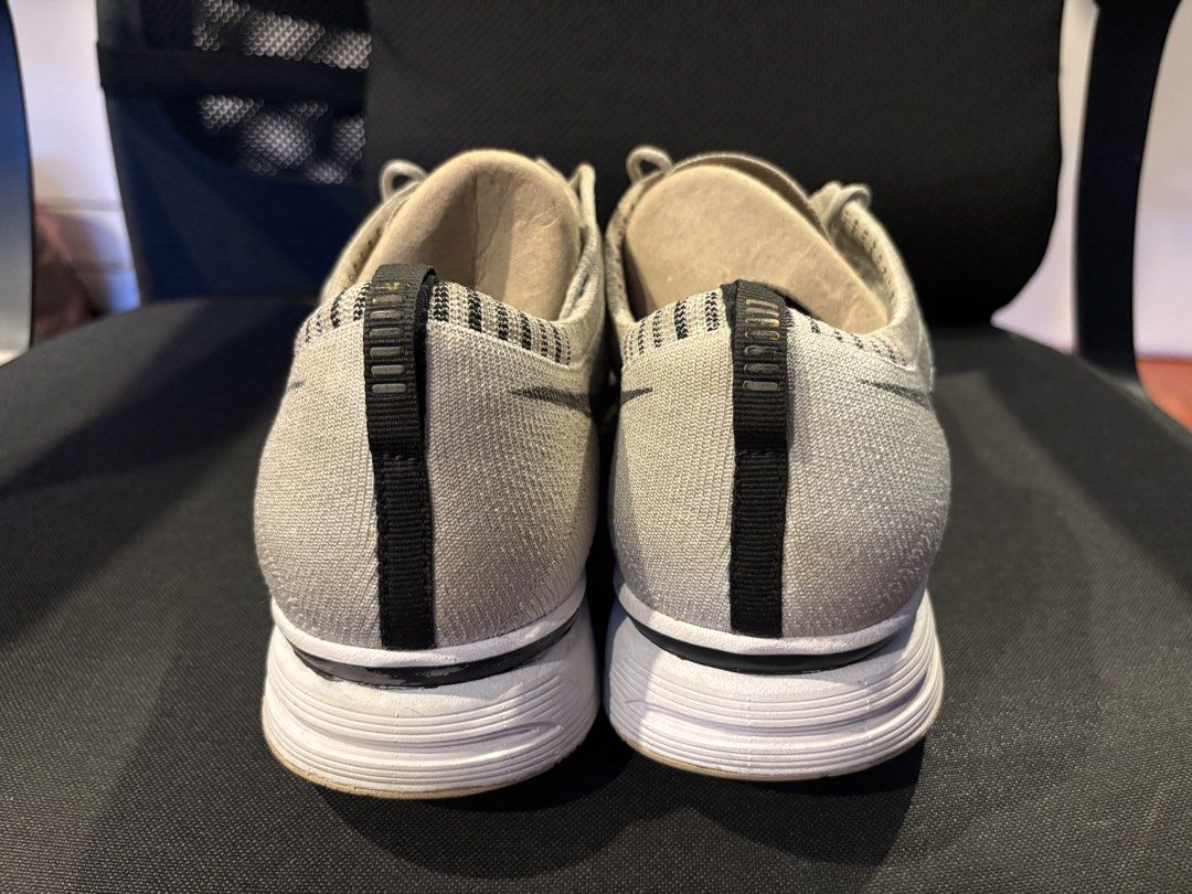 Nike Flyknit Trainer (Category: Sneakers) located in Paranaque City. Submitted by finests (Listing ID 1439842091, Image 3). Description: Nike Flyknit Trainer “Yeknits” Size 12US (tags fell off) Condition: 8/10 No box Needs cleaning Signs of yellowing due to age ₱1,350.