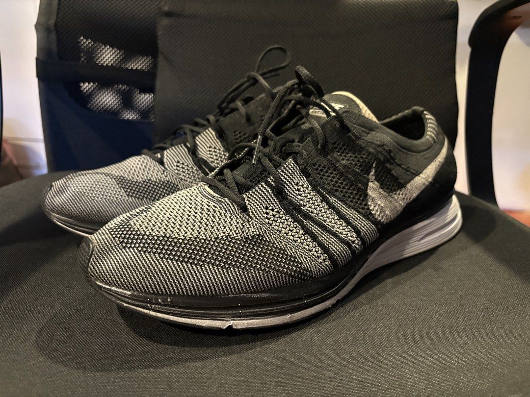 Nike Flyknit Trainer (Category: Sneakers) located in Paranaque City. Submitted by finests (Listing ID 1439842515, Image 1). Description: Nike Flyknit Trainer Size 12US (tags fell off) Condition: 8/10 Part of sole for reglue Needs cleaning No box ₱1,000.