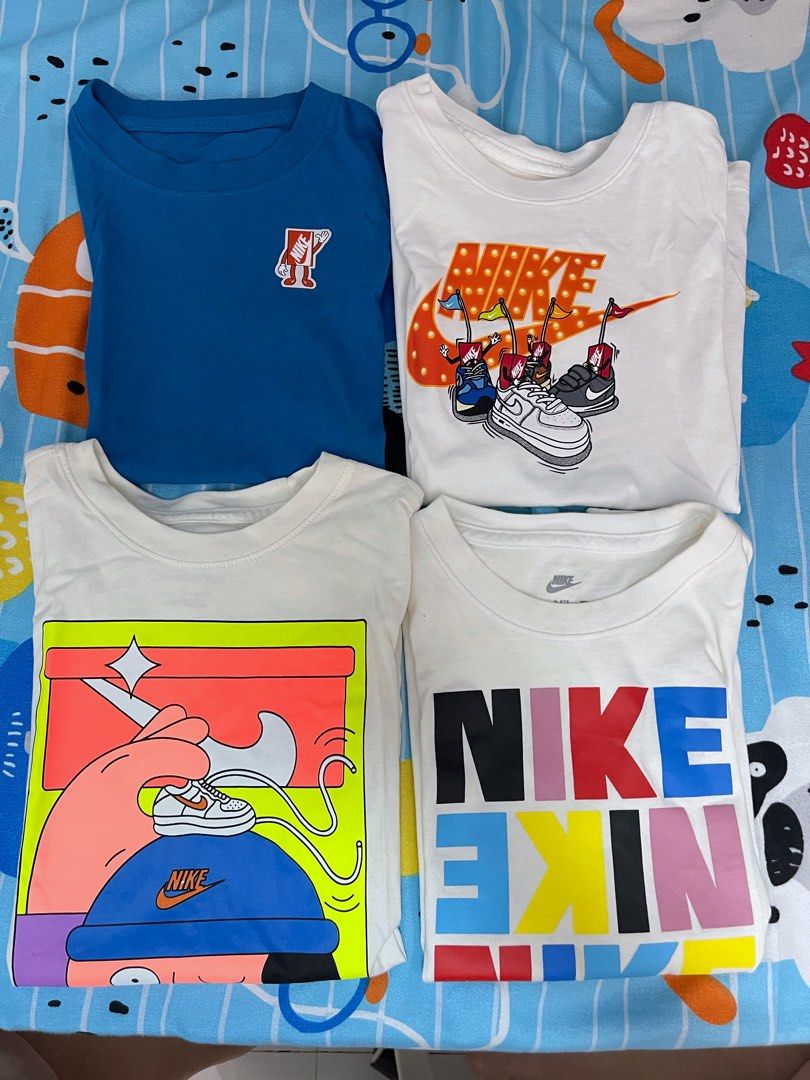 Nike kids small and XS (Category: Babies & Kids Fashion) located in San Fernando. Submitted by eminem2902 (Listing ID 1439859172, Image 1). Description: size on tag XS and Small fit 6-7Y take all for 1k pass sa lowballers.