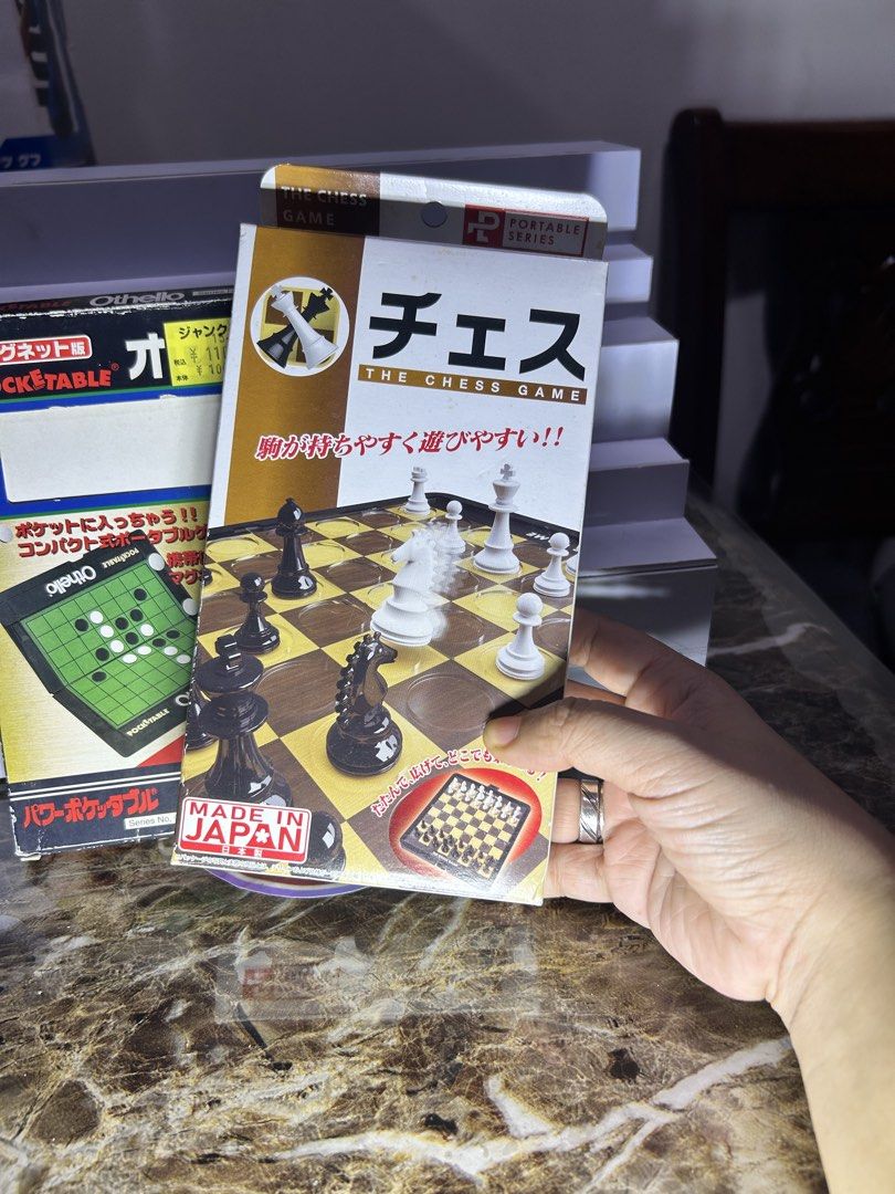 othello amd chess portable series (Category: Board Games & Puzzles) located in Caloocan City. Submitted by rovynstore30 (Listing ID 1439968158, Image 2). Description: as is. what you see is what you get check complete yung chess sa othello marami kita nyo naman kayo na bahala .