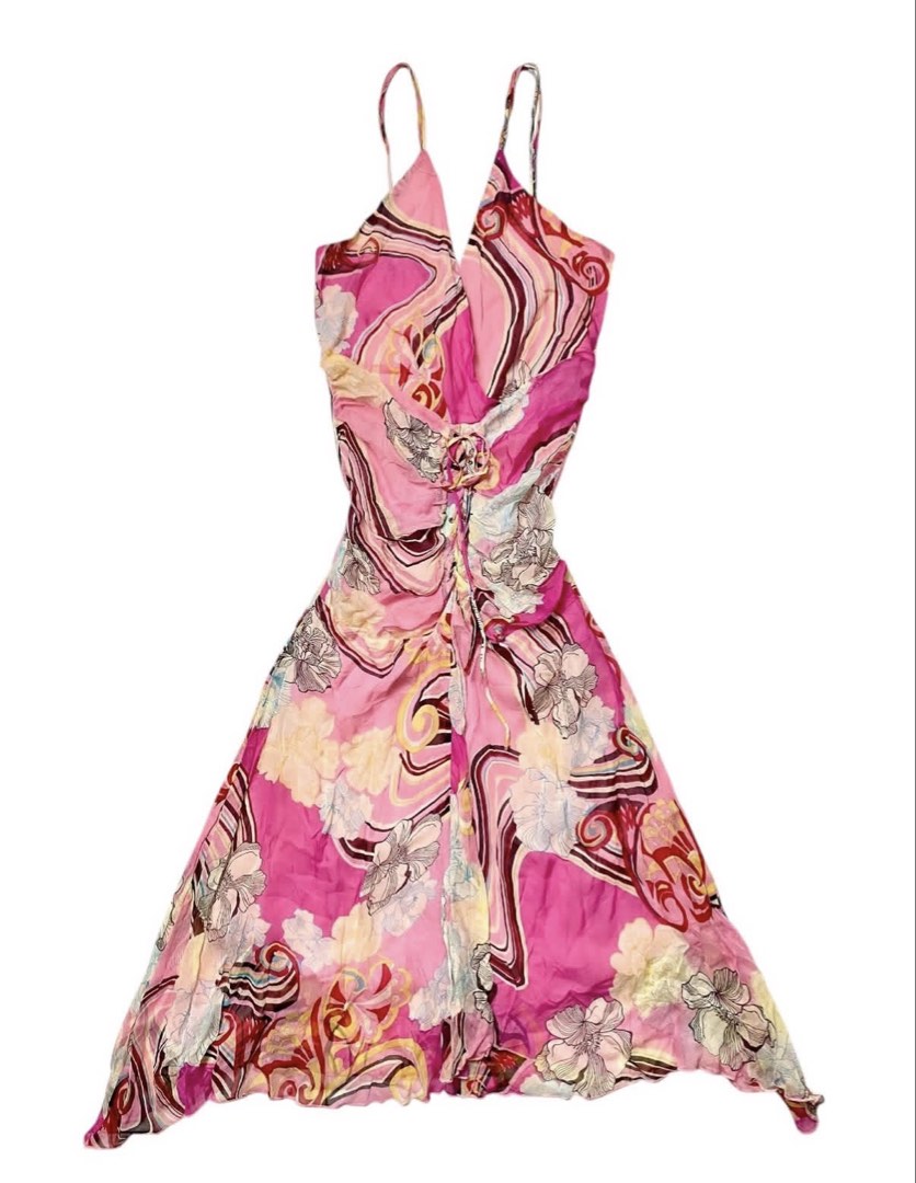 PINK FLORAL DRESS