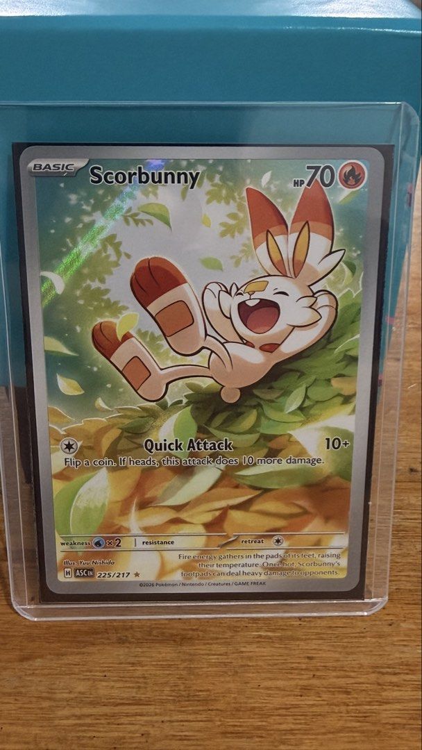 bunny pokemon cards - Buneary (84) Promo Card Type Pokemon Card - Scorbunny 225/217,