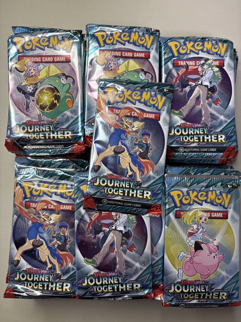 Pokemon Destined Rivals / Surging Sparks / Journey Together Booster ...