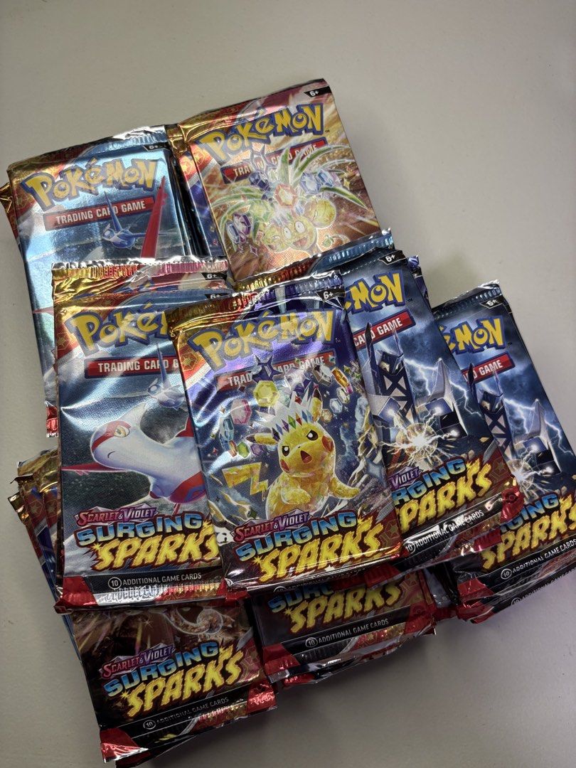 Pokemon Destined Rivals / Surging Sparks / Journey Together Booster ...