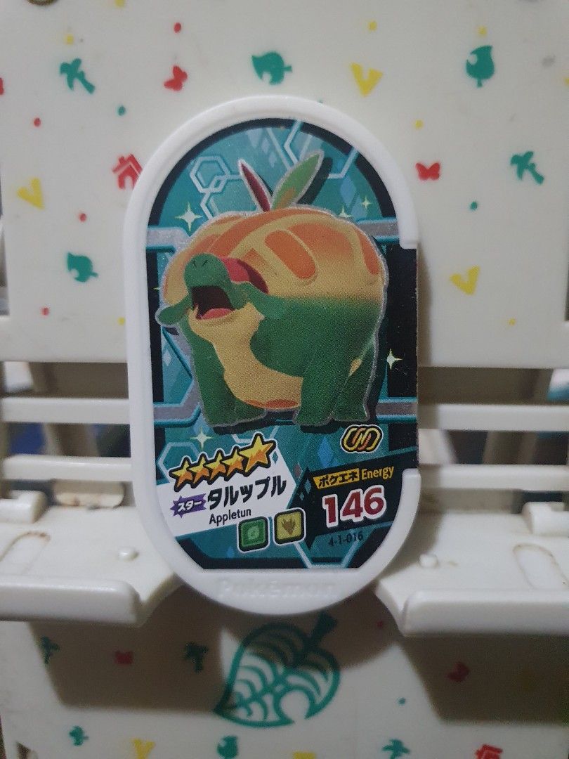 Pokemon Mezastar Tag Appletun (Category: Fan Merchandise) located in Quezon City. Submitted by collectionneursonline88 (Listing ID 1439985654, Image 1). Description: for collection only .Japan version not usable in Philippines arcade machines 🔄 Meetups Balintawak Camachile 7/11 Quezon City 🛵 Shipping : - Lalamove ( except Provincial) - Flash Express - GogoExpress - LBC 📥 Payment : cash on meetups Gcash.
