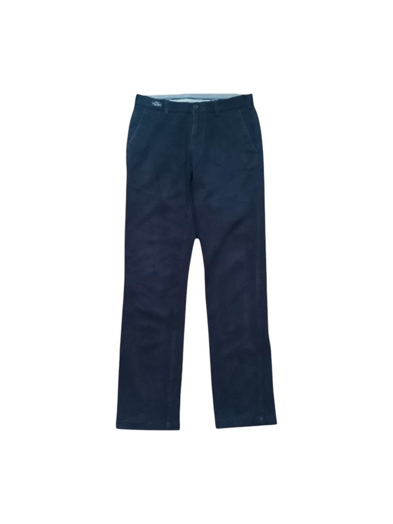 Polo Sport Chino Pants (Category: Trousers) located in Dinalupihan. Submitted by senkustuff (Listing ID 1439842372, Image 1). Description: - Polo Sport pants in navy blue - Size 30 - Button closure - Features pockets - Polo Sport logo on waistband - Straight leg cut - Material: 98.5% cotton, 1.5% spandex DIMES Length:39 Waist:30 Inseems: 29 Rise:10 Thighs:10 Hem:7 📌Color may due to lighting 📌 Pm for more details 📌 Payment through Gcash 📌 Carr