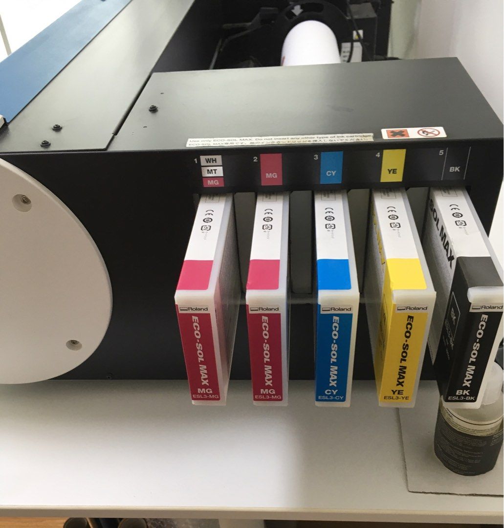 Printer for vinyl stickers, decals, t-shirts, tote bags - Roland ...