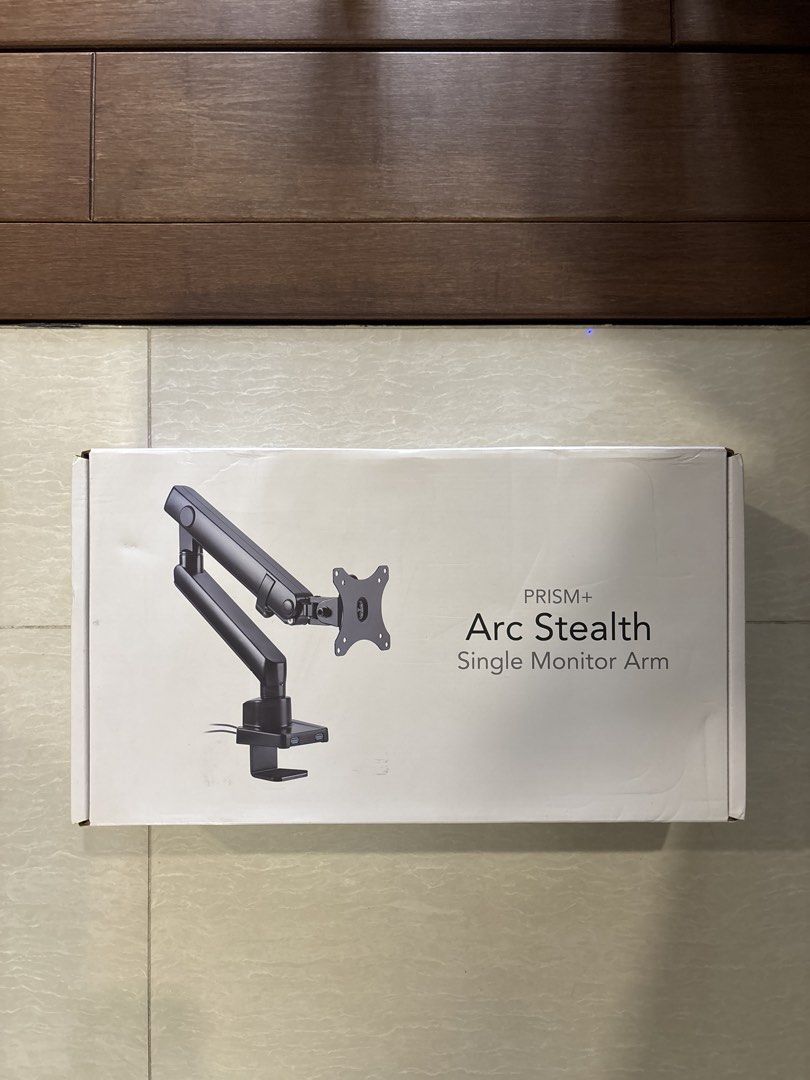 Prism+ Arc Stealth Single Monitor Arm, Computers & Tech, Parts ...