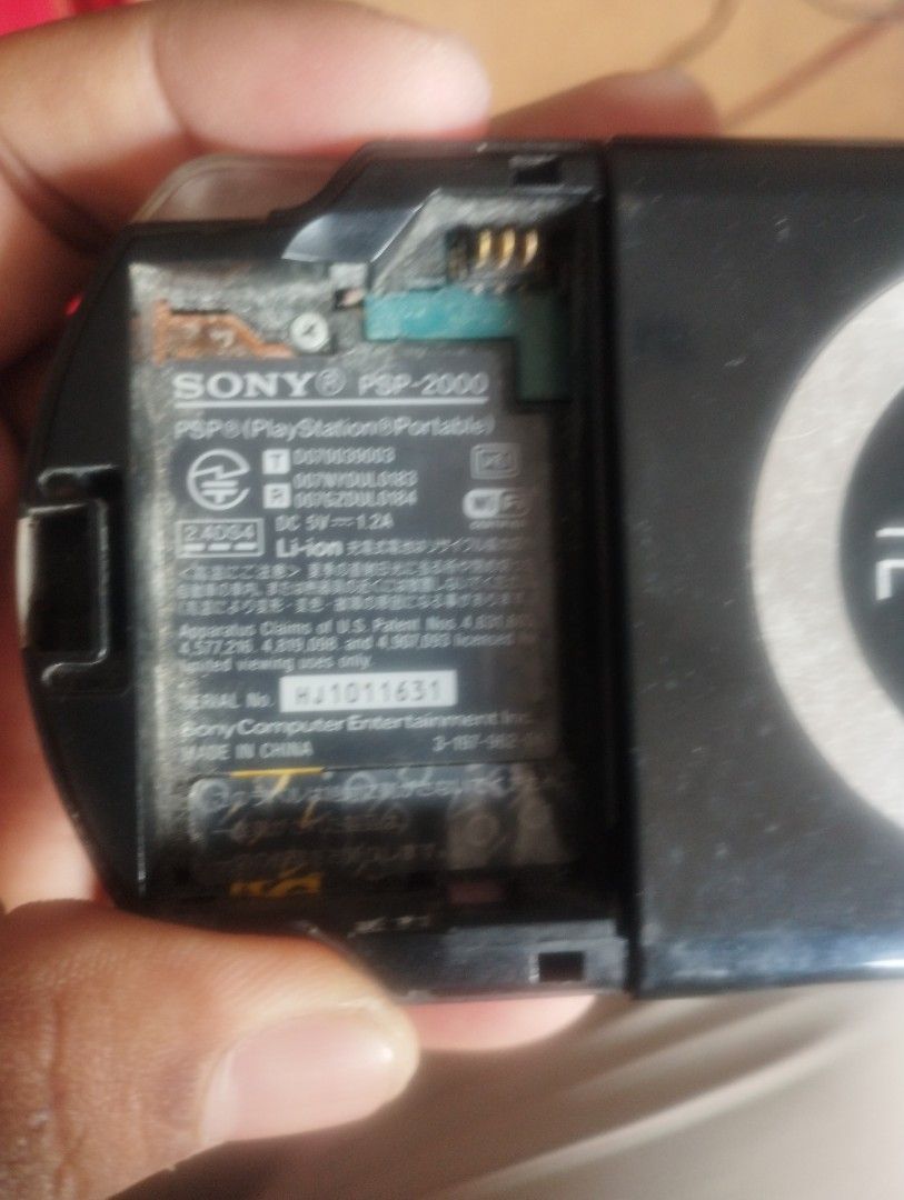 Psp games (Category: PlayStation) located in Cavite. Submitted by gamebear27 (Listing ID 1439876184, Image 2). Description: 7 Sony PSP(SOLD) 1.Pink working need LCD replacement no battery and no battery cover. 2.Blue not working 3.White working eject button broken no battery cover. 4.Black working no battery cover not reading umd JAILBROKEN na Sha 5.Grey working JAILBROKEN na not reading umd 6.Black fat working no battery JAILBROKEN umd reader no