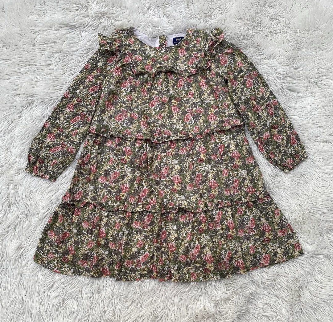 Ralph lauren dress 6x (Category: Babies & Kids Fashion) located in Dagupan City. Submitted by flor_sandra (Listing ID 1439922762, Image 1). Description: Likenew No flaws Not faded No stains.