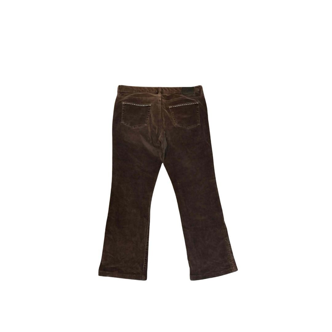 RALPH LAUREN WOMENS BROWN BOOTCUT JEANS (Category: Jeans) located in Angeles City. Submitted by kc_archvs (Listing ID 1439965642, Image 2). Description: Size on tag: 12 Dimes: Waist 33 Thigh 9.5 Length 36 399php issue: faded backtag if delivery +sf.