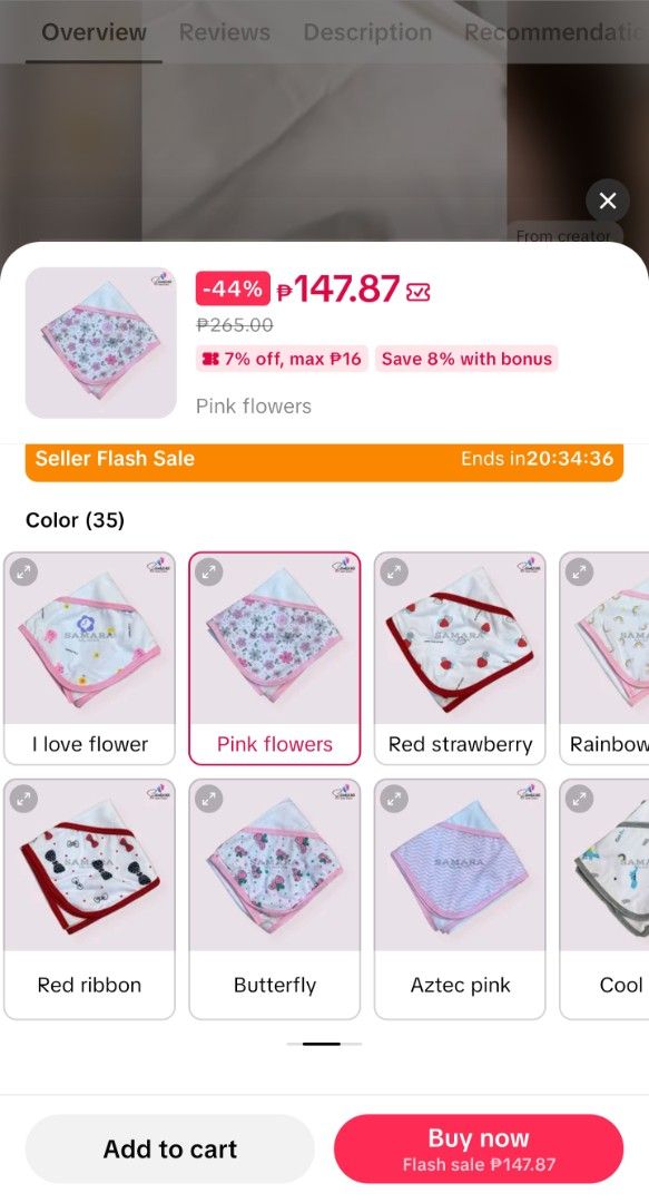 Receiving Blanket Samara Baby & Kids (Category: Other Baby Bathing & Changing Needs) located in Antipolo. Submitted by juniper01 (Listing ID 1439974384, Image 1). Description: - Adorable Samara Baby & Kids hooded towels. - 65 pesos each or 120 for both - 24"x28" - Like new - Available in 'Pink Flowers' and 'Floral Butterfly' designs. - Made with soft, absorbent material for ultimate comfort. - Thin fabric, perfect for summer time - A must-have fo