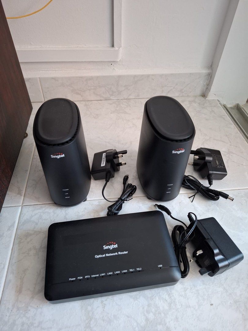 Singtel Optical Network Router Set Wifi 6463713900388700160