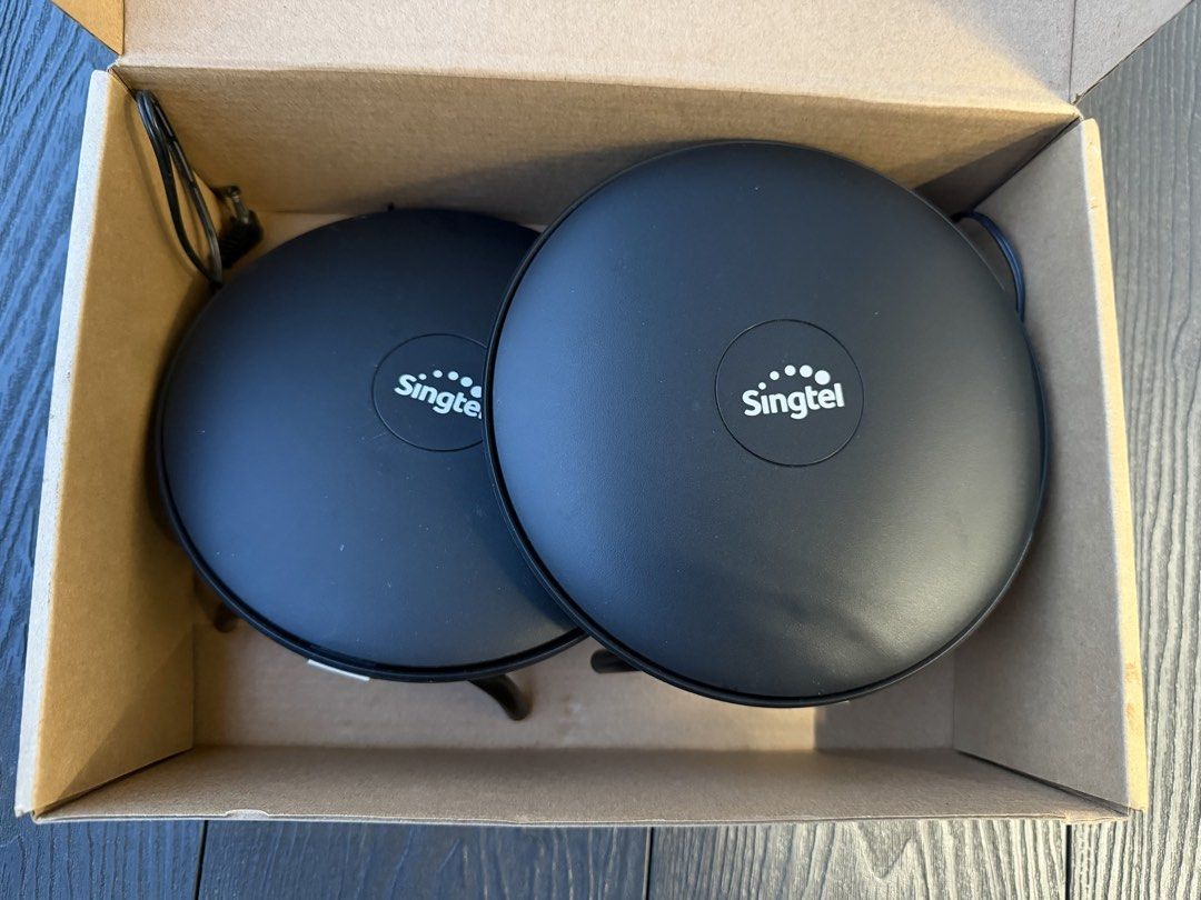 Singtel WiFi Extender Set - Black463971303640289280