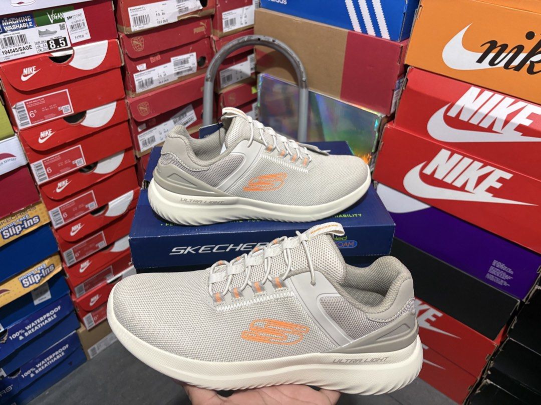 SKECHERS SHOES FOR MEN (Category: Sneakers) located in Manila. Submitted by renalyn1994 (Listing ID 1439938491, Image 1). Description: 100% ORIGINAL BRANDNEW SLIP ON WITH MEMORY FOAM SIZE: 11 US .