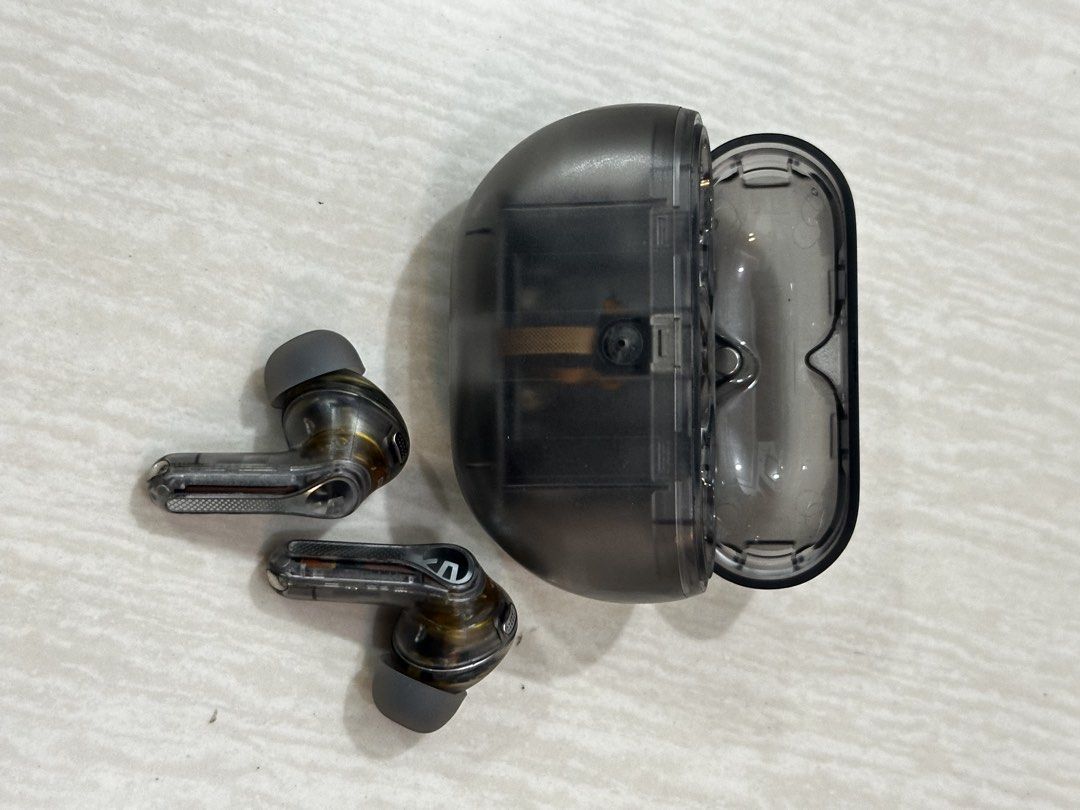 SOUNDPEATS CLEAR True Wireless Earbuds Bluetooth 5.3 (Category: Earphones) located in Muntinlupa City. Submitted by latrax2001 (Listing ID 1439947168, Image 2). Description: Soundpeats Clear earbuds: Stable Bluetooth 5.3, IPX4 water resistant, 20-hour battery. Comfortable and lightweight for daily use..