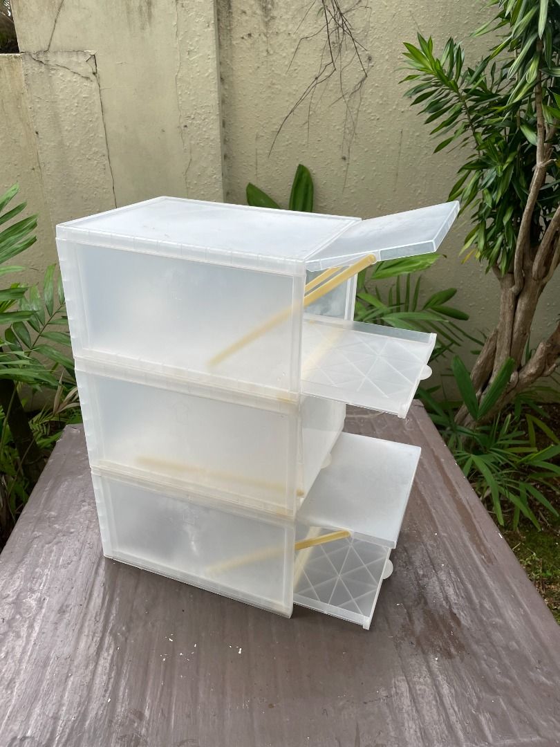 Stackable Shoe Organizer - Clear463905237961943041