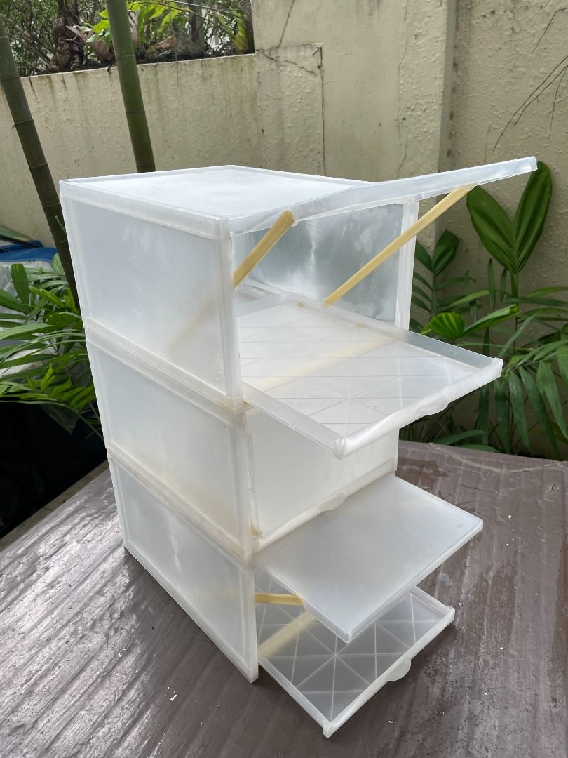 Stackable Shoe Organizer - Clear463905237961943040