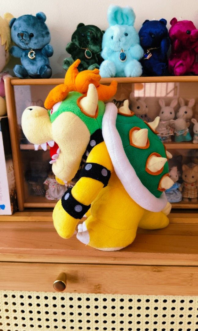 SUPER MARIO: BOWSER PLUSH, 11 INCHES (Category: Plushies & Soft Toys) located in San Pedro. Submitted by normancorpuz621 (Listing ID 1439875396, Image 2). Description: AVAILABLE! BOWSER PLUSH SUPER MARIO BROS.! NINTENDO Note: CUT LABEL TAG, BUT STILL IN GOOD CONDITION AUTHENTIC ◾FOR ONLY 300 PhP📌 ◾Size: 11 inches ◾ First to pay ◾NO LONG RESERVATION ◾NO COD/COP/MEET UP ◾COURIER: J&T, Lalamove, FLASH ◾MOP: BDO, Gcash ◾LOc: San Pedro, Laguna #JAPAN