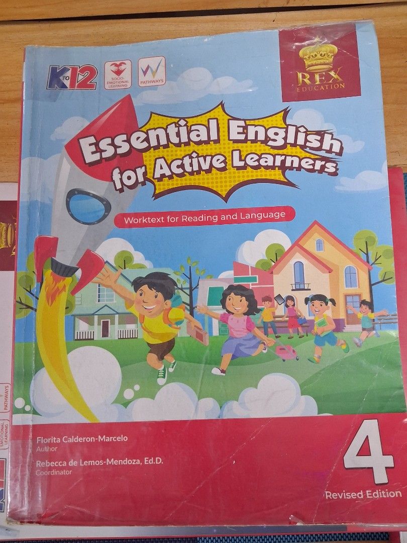Super Sale! Grade 4 Rex Textbooks (Category: Textbooks) located in Valenzuela. Submitted by jjbeautydreams (Listing ID 1439835777, Image 3). Description: - Complete Grade 4 textbook -2nd Hand Books with answers,pencil and pen check marks on some pages and activities. -P100 pesos each Book - Includes: -Math for Life, -Essential English - Science Links -MAPEH Adventures -Yamang Filipino -Kayamanan -Learning and Living - Editions from 2019-2023 - Id
