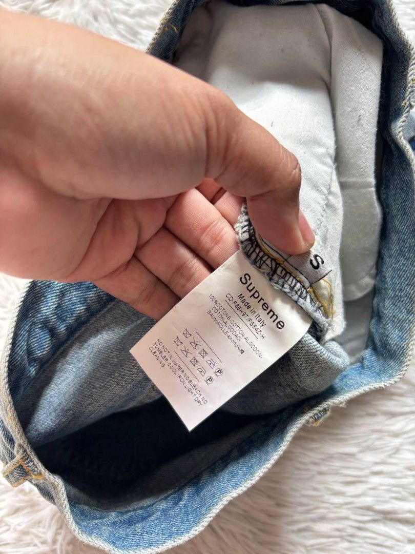 Supreme Lv Emroidered Bear Design Skirt (Category: Everything Else Others) located in Catbalogan. Submitted by kristinapi (Listing ID 1439831594, Image 3). Description: Dimes: 27 W 15.5 L Color rate: 9/10.
