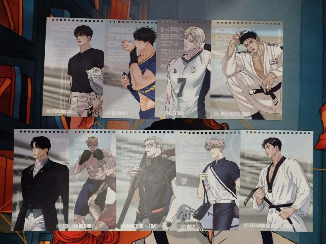 Team Lezhin & Daybreak Calendar Pages Set (Category: Art & Prints) located in Iloilo. Submitted by k_scape (Listing ID 1437754665, Image 2). Description: WTS LFB Team Lezhin • Daybreak Calendar Pages - 220php set of 4 pages - can mix any calendar pages, but Daybreak top row must be paired with any titles from bottom row SOLD ❌ - Team Lezhin (POTN, S&S, Backlight, Pearl Boy, Shutline) - Daybreak (Fashlight, Driver's High, THOS) REMAINING TITLES: T