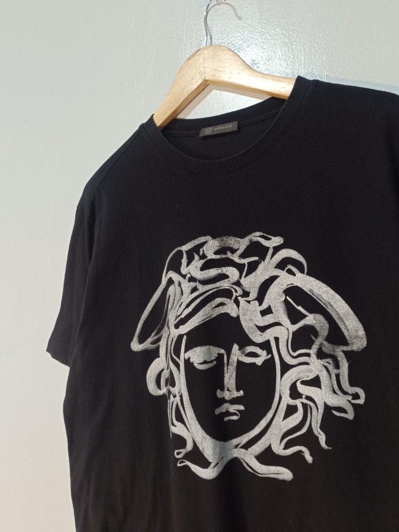 Versace (Category: Luxury Apparel) located in Norala. Submitted by tiktothrift (Listing ID 1439863909, Image 3). Description: Authentic Largefit 9.8/10 Ready to use.