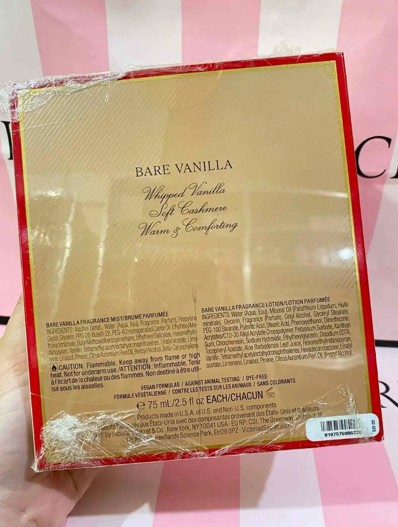 Victoria's Secret Gift Set (75ml) (Category: Fragrance & Deodorants) located in Cebu City. Submitted by mjsmoto (Listing ID 1439888981, Image 2). Description: ☑️All Original from CANADA ☑️Money back guaranteed if proven fake ☑️All on hand and ready to ship! Mode of payment ✅Gcash ✅Maya ✅Bank transfer ✅COD Delivery via ✅LBC ✅J&T ✅Maxim (if nearby cebu) FYI... All products are 💯% ORIGINAL sourced from Canada 🇨🇦 Binili po lahat sa mismong store a