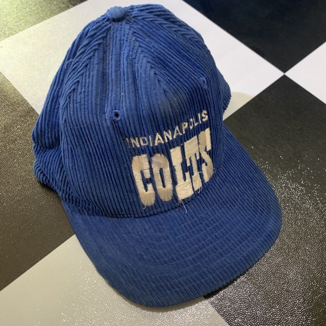 Vintage indianpolis blue curdoroy cap (Category: Caps & Hats) located in Davao. Submitted by bangers01 (Listing ID 1439977332, Image 3). Description: .