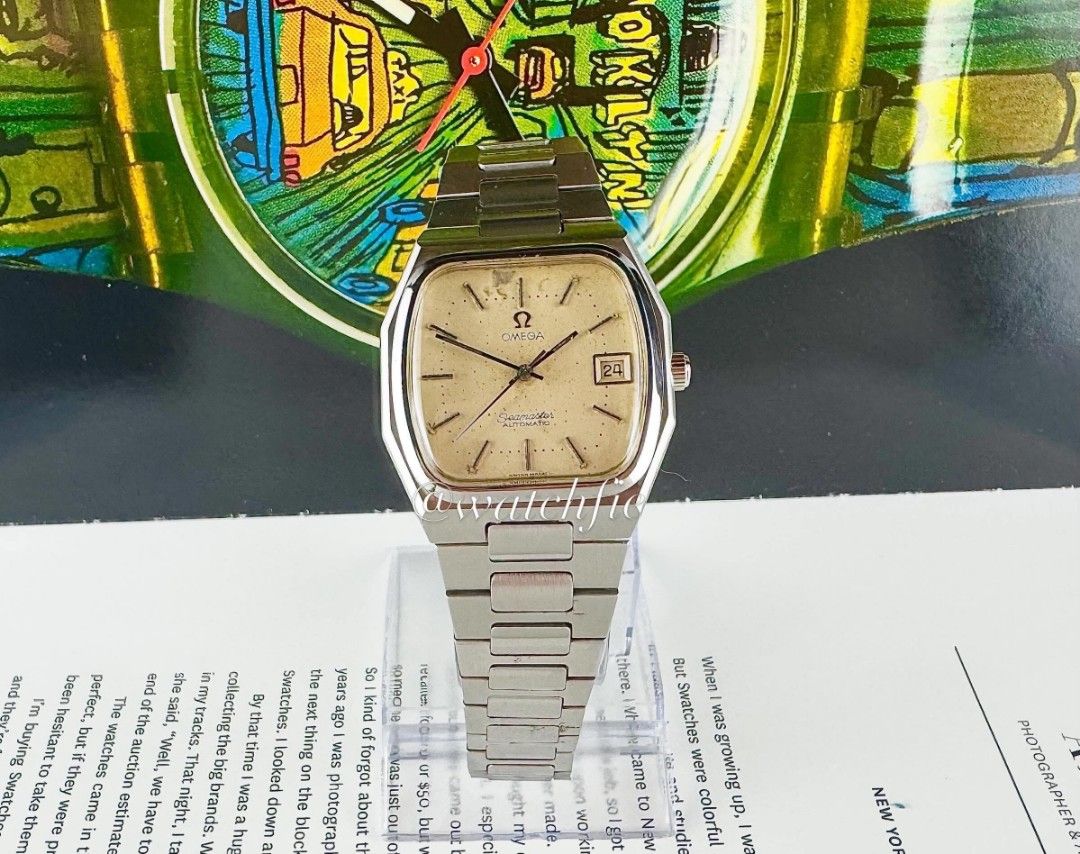 Vintage Omega Seamaster Automatic Watch (Category: Luxury Watches) located in Manila. Submitted by ab.authentic.collection (Listing ID 1439848070, Image 1). Description: Available for Sale Vintage Omega Seamaster Automatic - Ref. 366.0860 - 1970s - 1010 Machine - Original glass with omega logo - 35mm x 39mm from lugs to lugs - Approx. 7 inches wrist - Dial shows sign of aging (see pic) - Automatic; Keeps time - Unit only Open for Meetups (Sure bu