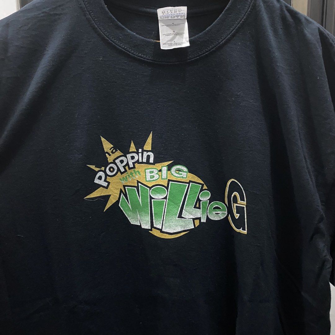Vintage What’s Poppin With Big Willie G Shirt (Category: Tshirts & Polo Shirts ) located in Legazpi City. Submitted by southeastjunkies (Listing ID 1439966415, Image 2). Description: Vintage What’s Popping With Big Willie G Promo Shirt (TV Series) 21x29 (Large) No Issue.