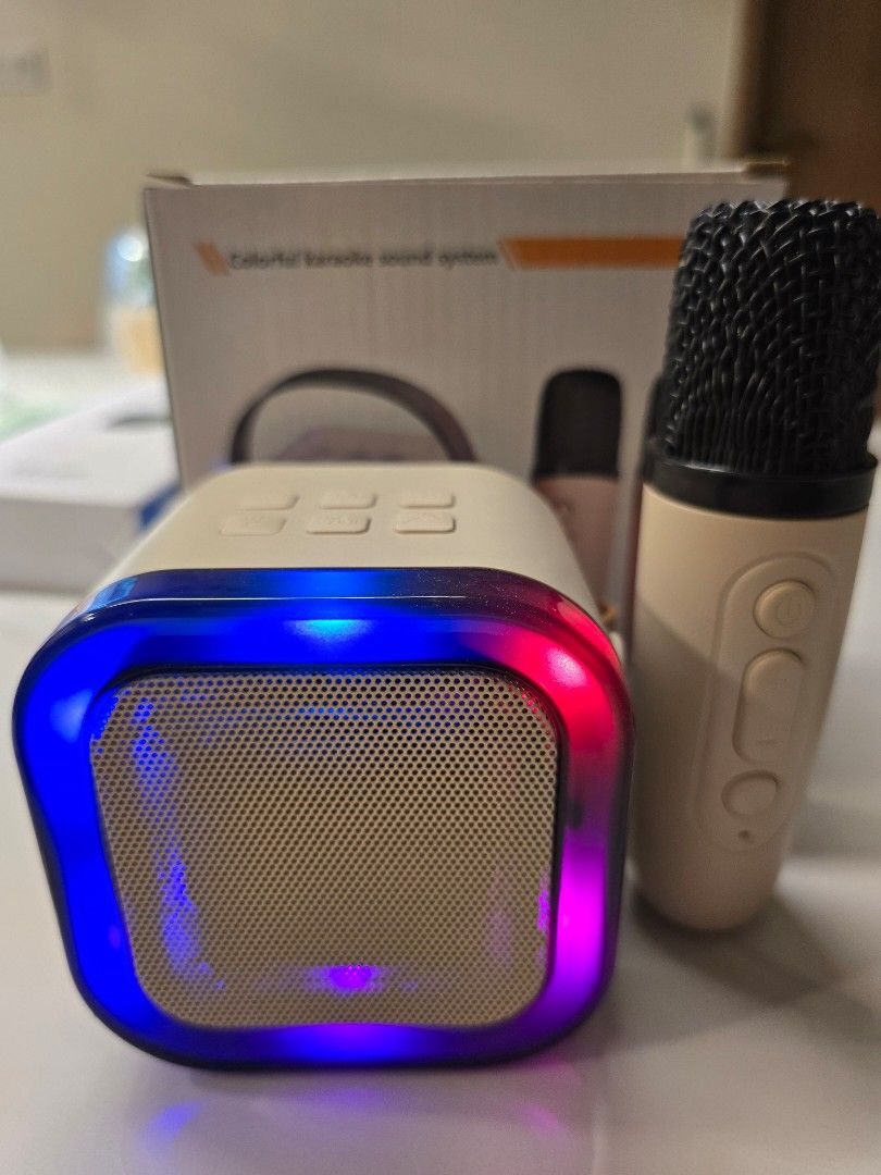Wireless Karaoke Speaker System with Microphone