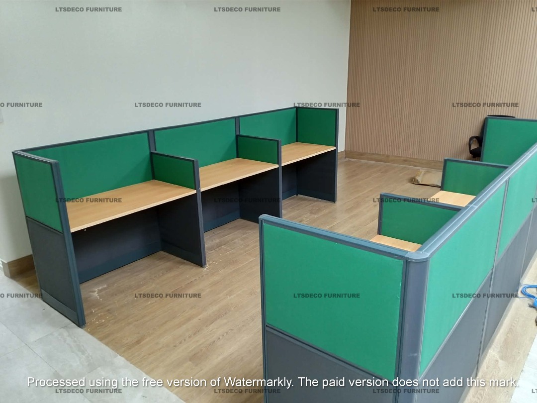 WORKSTATION CUBICLE OFFICE FURNITURE OFFICE PARTITION, Furniture & Home ...