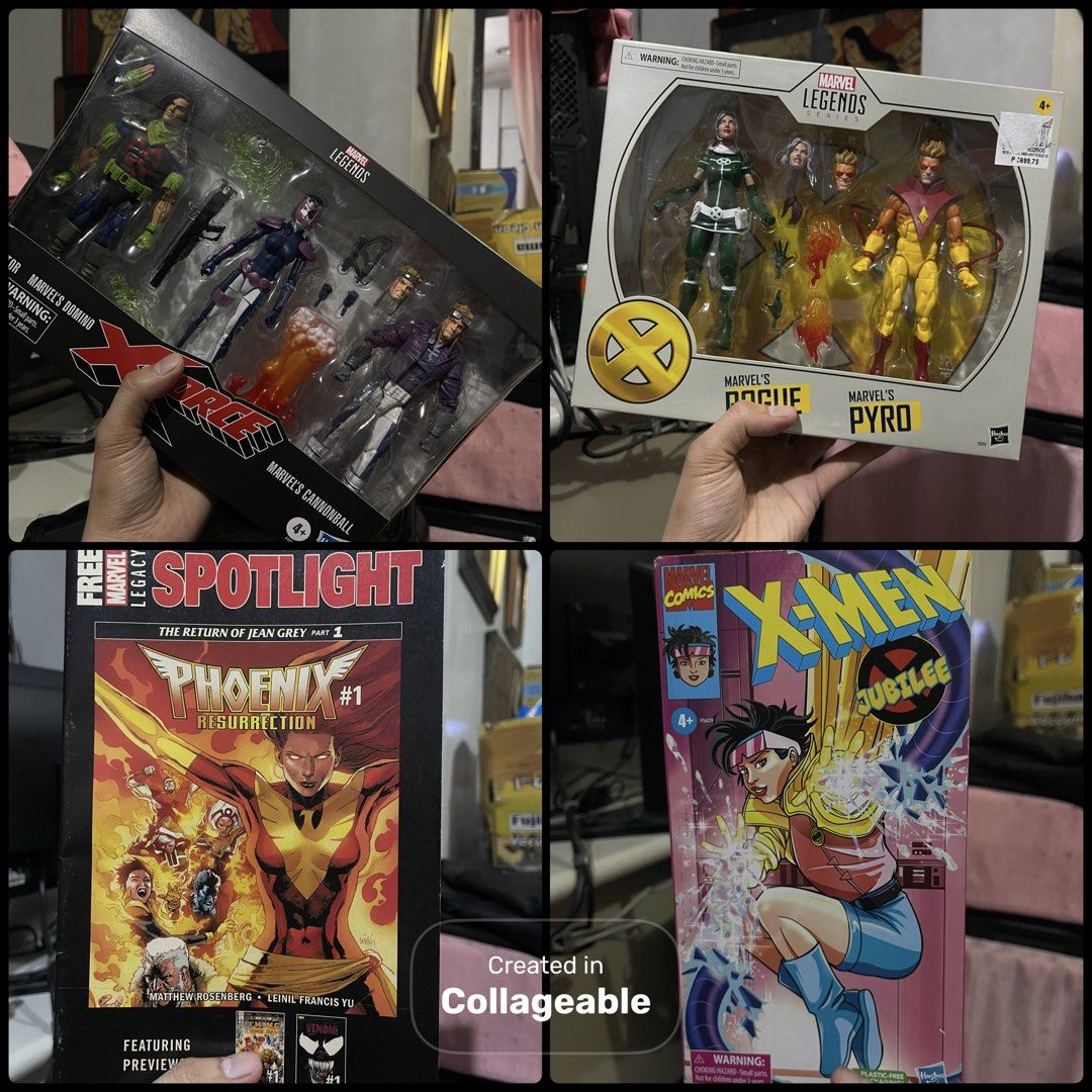 X-men (Negotiable!!) (Category: Figurines & Statues) located in Makati City. Submitted by anongsayo2k25 (Listing ID 1439947287, Image 3). Description: MISB Juggernaut Retro Rogue Pyro&Rogue Havoc&Polaris Magneto,QuickSilver,Scarlet Wolverine,Jean,Cyclops Archangel Professor X Megan,Britain,Shadowcat Rictor,Domino,Cannonball KLB/BIB Retro Storm Nightcrawler Psylocke Jubilee Forge Black Tom Grey Beast Vulcan Iceman Blink Mr. Sinister Skull Buster W