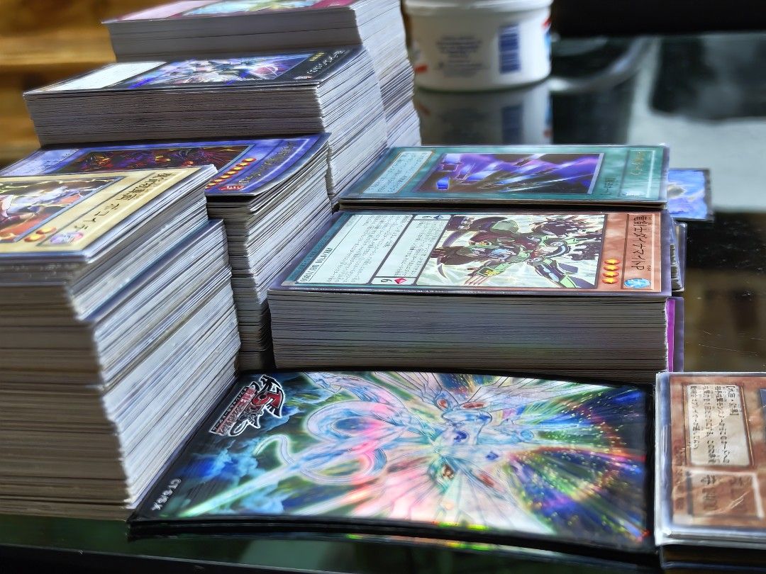 Yu-Gi-Oh! Trading Card Game Lot (Category: Raw Singles) located in Baguio. Submitted by icybamboo (Listing ID 1439821762, Image 1). Description: - collection of Yu-Gi-Oh! trading cards from Japan. - Includes a variety of cards. - 95% are in very good condition -take all only .