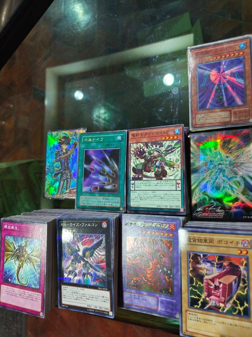 Yu-Gi-Oh! Trading Card Game Lot (Category: Raw Singles) located in Baguio. Submitted by icybamboo (Listing ID 1439821762, Image 2). Description: - collection of Yu-Gi-Oh! trading cards from Japan. - Includes a variety of cards. - 95% are in very good condition -take all only .