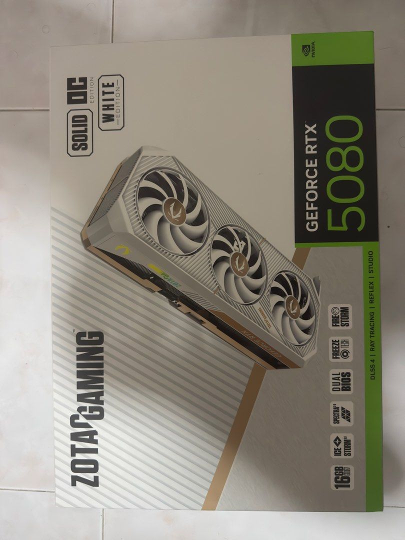 Zotac solid oc RTX 5080 White Edition463614866149222400